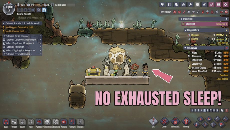 Oxygen Not Included — Duplicant Survival Manager (screenshot 4)